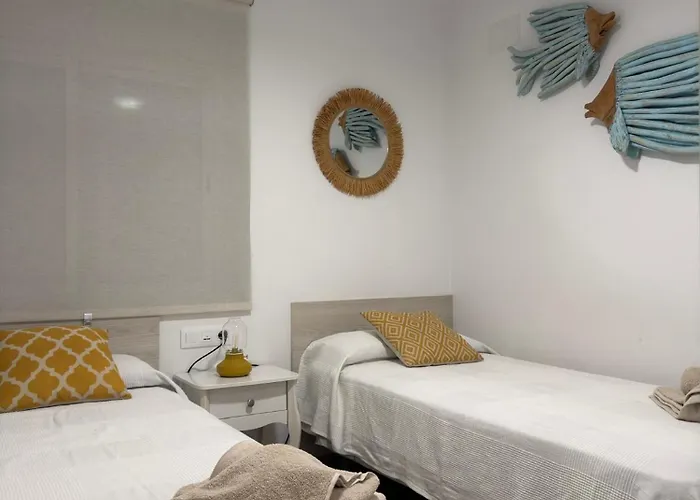 아파트 Denia, Primera Linea De Playa 데니아